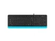 Клавіатура A4 Tech FK10 USB (Blue) - зображення 1