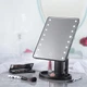 Дзеркало настільне з підсвічуванням LED - бренд Large Led Mirror ЧОРНЕ - зображення 3