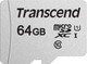 Карта памяти Transcend MicroSDXC 300S 64GB Class 10 UHS-I U1 no adapter (TS64GUSD300S) - изображение 1