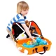 Дитяча валізка на колесах для подорожей Trunki Tipu Tiger (0085-TRU) - изображение 2