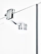 Душові двері RAVAK SmartLine SMSD 2-100 A-R Chrome Transparent 0SPAAA00Z1 правобічні - зображення 5