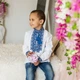 Дитяча вишиванка MEREZHKA для хлопчика комір стійка 140 ріст - зображення 7