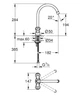 Змішувач для кухні Grohe Costa L, двохвентильний 31831001 - зображення 2