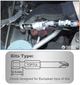 Пневмошуруповерт Toptul Mini Butterfly Type 1/4" 108 Нм 12000 об/мин (KSAU0808) - изображение 3