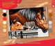 Набір для творчості Sequin Art Painting by numbers Senior Stable Dooor Trio 38х29 см (SA1523) - зображення 2
