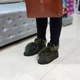 Черевики зимові жіночі на плоскій підошві зелені 40 Fashion, А06зел. - зображення 15