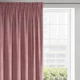 Дизайнерская портьера EuroFirany AURORA Velvet с цирконами 140 х 270 см (EU-367703) розовая - изображение 3