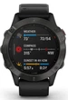 Спортивные часы Garmin Fenix 6 Sapphire Carbon Gray DLC with Black Band - изображение 3
