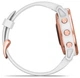 Спортивные часы Garmin Fenix 6S Pro Rose Gold-tone with White Band - зображення 6
