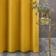 Дизайнерская штора EuroFirany DESIGN 91 ROSA 135 х 300 см (5903571075543) горчичная - изображение 2