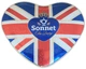 Чай зелений Sonnet з добавками Серце Union Jack 20 пакетиків-пірамідок 40 г (4820082707705) - зображення 1
