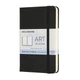 Блокнот Moleskine Art кишеньковий 9х14 см Акварель Чорний (8058647626741) - зображення 1