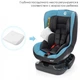Автокресло El Camino ME 1010 Infant серо-голубое группа 0+/1 - изображение 5
