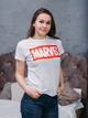 Футболка белая женская JHK T-Shirt с принтом "Marvel" M 5000 (2350) - изображение 2