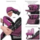 Коляска для прогулянок El Camino my way (me 1012l) з чохлом marsala ch2300 - изображение 5