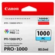Картридж струйный PFI-1000PC (Photo Cyan) Canon (2000003231430) - изображение 1
