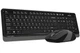 Комплект (клавиатура, мышь) беспроводной A4Tech FG1010 Black/Grey (267535) - изображение 2