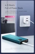 УМБ Baseus Adaman 20000mAh 22.5W с технологией QC3.0+PD3.0 Сине-Зелёный - изображение 15