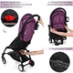 Прогулочная коляска YOGA M 3548-9-2 Puprle (M 3548) - изображение 6