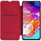 Чохол-книжка Nillkin Qin Series для Samsung Galaxy A70 A705F Шкіряний Червоний (29944) - зображення 4