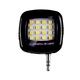 Селфи вспышка Lesko 16LED 3.5 Black мм три режима яркости mini Jack micro USB для смартфонов приложение iblazr - изображение 1