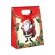 Сумочка подарункова Gift Bag Папір Velcro Дід Мороз з дзвіночком 16x12x6 см (20836) - зображення 1