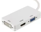 Переходник PowerPlant Mini DisplayPort (Thunderbolt) - HDMI+DVI+VGA (CA910946) - изображение 3