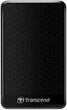 Зовнішній жорсткий диск USB 2TB 2.5" Transcend StoreJet 25A3 Black AES (256-bit Advanced Encryption Standard) (TS2TSJ25A3K) - зображення 1