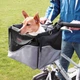 Сумка перенесення для велосипеда Trixie 41см × 26см × ​​26см чорний з сірим (TX-13113) - зображення 2