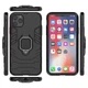 Чехол Ring case для Apple Iphone 11 Pro Max бронированный бампер с кольцом черный - изображение 3