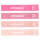 Резинка для фитнеса и спорта (лента-эспандер) Springos Mini Power Band 4 шт 0-20 кг PB0019 - изображение 2