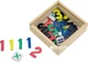 Набор магнитных цифр и знаков Viga Toys 37 шт (50325) - изображение 1