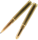 Ручка Fisher Space Pen Булліт калібр .375 "Латунь / 375 (747609790009) - зображення 3