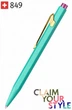 Ручка Caran d'Ache 849 Claim Your Style бірюзова + box 849.544 (7630002340762) - зображення 1