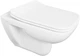 Унитаз подвесной CERASTYLE Duru + 9SC1143001 Slim Soft Close полипропилен - изображение 1