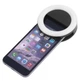 Світлодіодне селфи кільце Selfie Ring Light з USB зарядкою Чорний - зображення 7