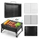 Мангал чемодан складной переносной Universal BBQ Folding Grill разборной портативный барбекю гриль с решеткой для пикника - изображение 2