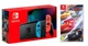 Nintendo Switch Neon blue/red - Обновлённая версия + Игра Cars 3 - изображение 1