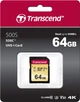 Карта памяти Transcend 500S SDXC 64GB Class 10 UHS-I U3 V30 (TS64GSDC500S) - изображение 2