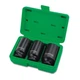 Комплект ударных головок длинных для ступичных гаек 1/2" Toptul 000257375 - изображение 2