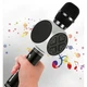 Беспроводной портативный Bluetooth микрофон с функцией изменения голоса Magic Karaoke YS-63 Silver (RZ558) - изображение 3