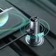 FM-трансмиттер Baseus Energy Column 2в1 MP3 Car QC3.0 18W Charger Bluetooth 5.0 2USB 3A Серебристый - изображение 2