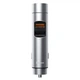 FM-трансмиттер Baseus Energy Column 2в1 MP3 Car QC3.0 18W Charger Bluetooth 5.0 2USB 3A Серебристый - изображение 3