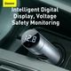 FM-трансмиттер Baseus Energy Column 2в1 MP3 Car QC3.0 18W Charger Bluetooth 5.0 2USB 3A Серебристый - изображение 11