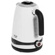 Чайник металлический Adler AD 1295w 1.7 л электрический с терморегулятором 40-100 °С и поддержкой температуры мощность 2200 Вт ЖК дисплей Белый - изображение 2
