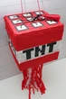 Піньята TNT Minecraft червона квадратна - изображение 5