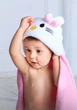 Дитячий рушник з капюшоном DREAM TOWELS HELLO KITTY 76Х92 РОЖЕВИЙ (DM-1010) - зображення 2