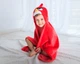Детское полотенце с капюшоном DREAM TOWELS ANGRY BIRD 76Х92 КРАСНЫЙ (DM-1004) - изображение 2