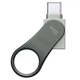 USB флеш накопичувач Silicon Power 32GB Mobile C80 Silver USB 3.2 (SP032GBUC3C80V1S) - изображение 4