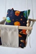 Тканинні підвісні гойдалки Infancy Космос Молочні - зображення 2